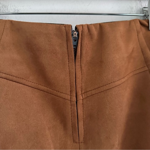 Free People Real Deal Crvy Vegan Suede Flare Pants Size 28 - Picture 5 of 9